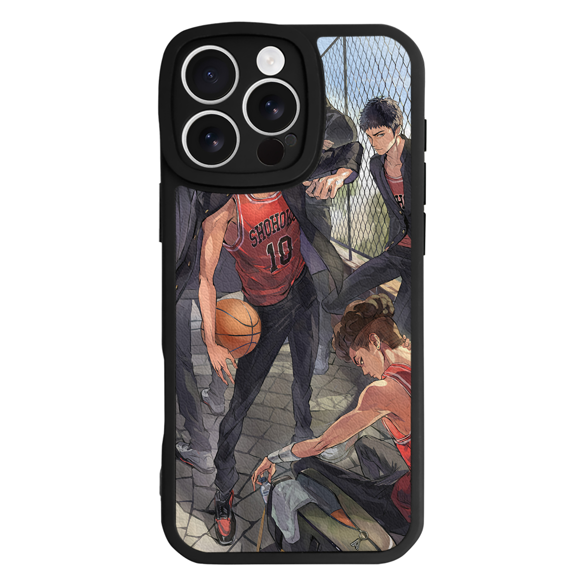 （画像用） SLAM DUNK／スラムダンク 【iPhone 16シリーズ対応】シリコンスマホケース（レザー調） 材質：シリコン